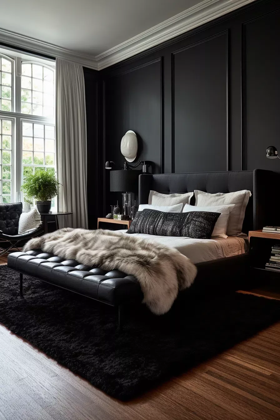 Black And White Bedroom Design Elegant Monochrome Bedroom Decor Ideas