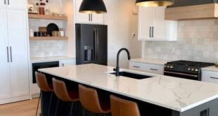 Black And White Kitchen Designing