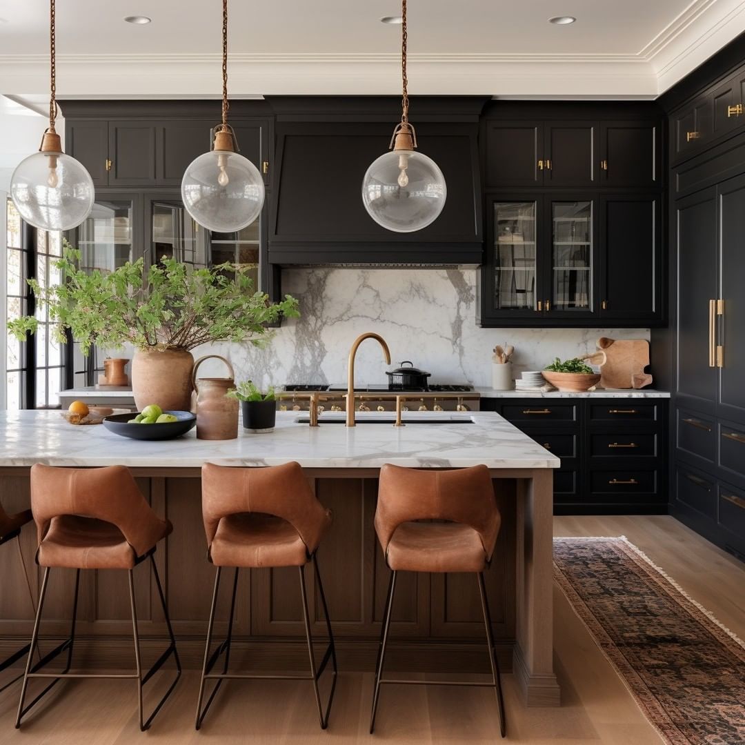 Black And White Kitchen Designing Timeless and Chic Kitchen Décor in Monochrome Hues