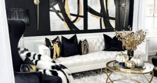 Black And White Living Rooms