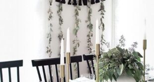 Black And White Thanksgiving Decor