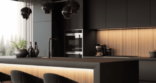 Black Matte Kitchen Design