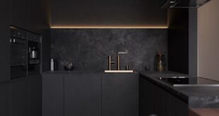 Black Matte Kitchen Design