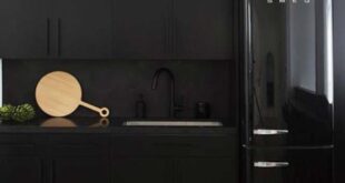 Black Matte Kitchen Design