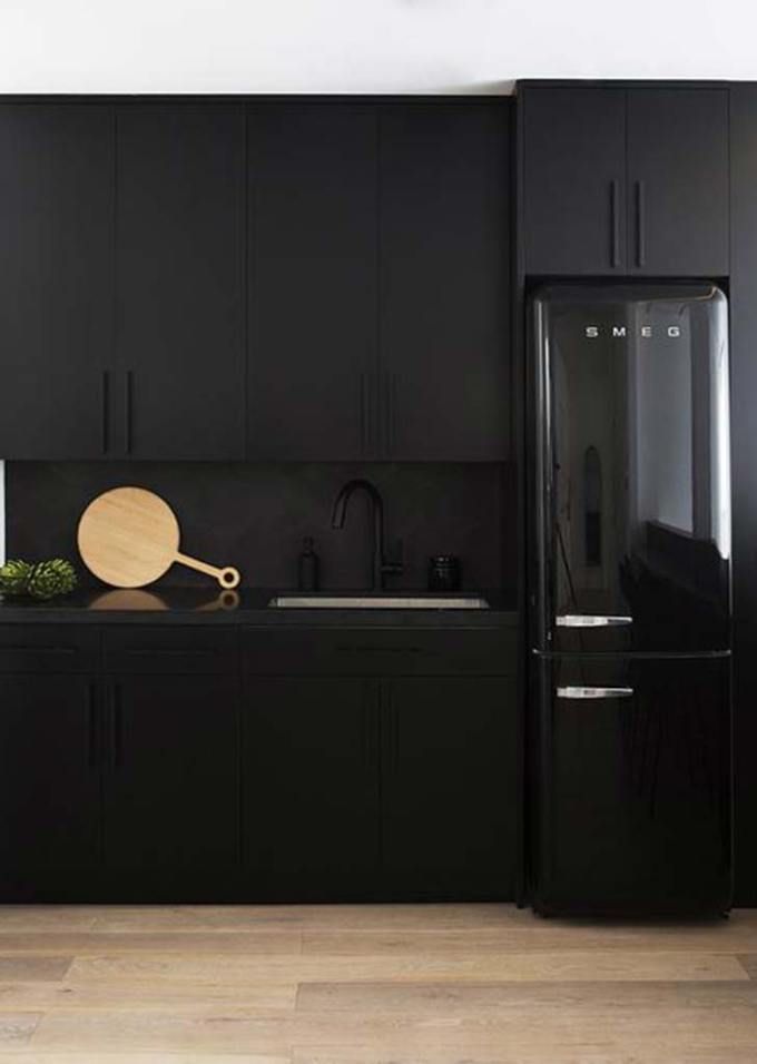 Black Matte Kitchen Design Sleek and Stylish: Transform Your Kitchen with Matte Black Finishes