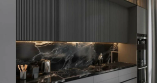 Black Matte Kitchen Design