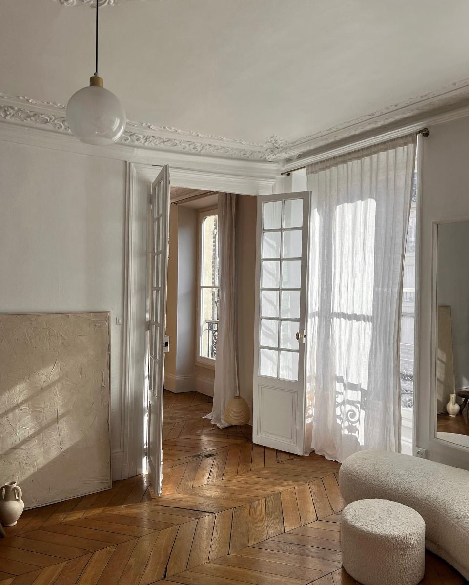 Boho Chic Parisian Apartment “Discover A Parisian Abode Radiating Bohemian Elegance”