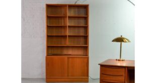 Bookcase With Sliding Parts