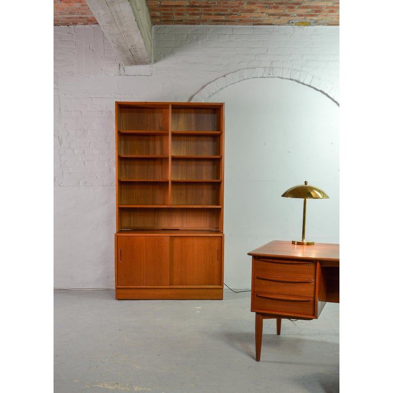 Bookcase With Sliding Parts Innovative Furniture Design for Organizing Your Books and Decor