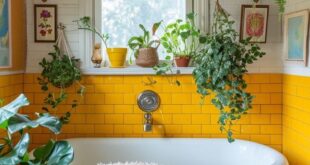 Bright Bathroom Design