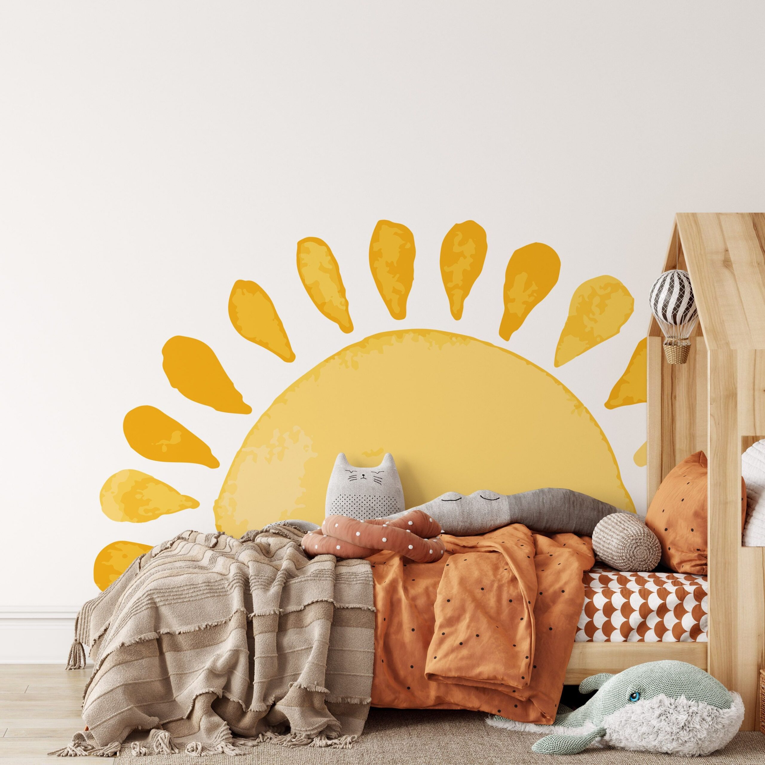 Bright Wall Stickers Create a Vibrant Space with Colorful Wall Decals
