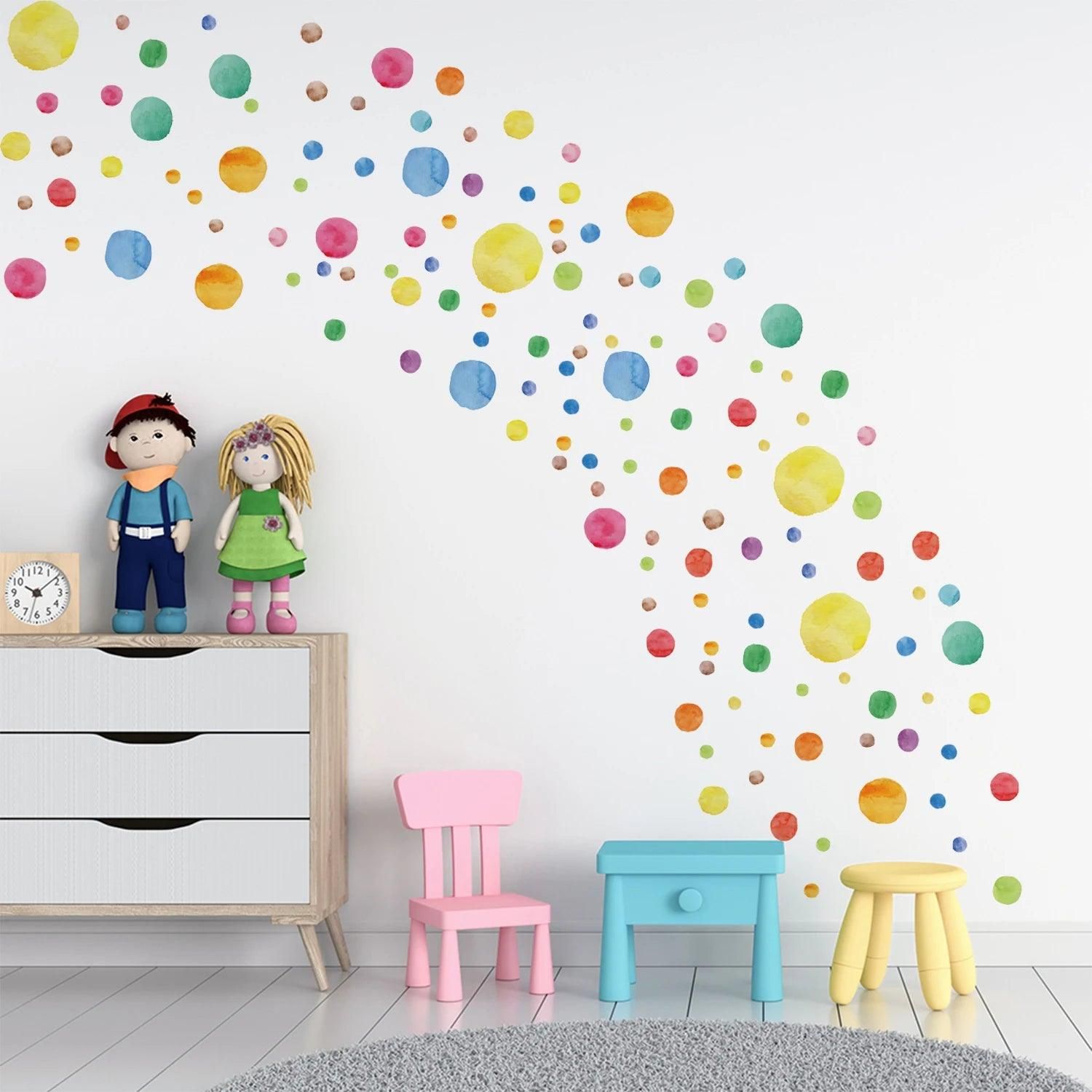 Bright Wall Stickers Transform Your Walls with Vibrant Decals That Will Make Your Space Pop