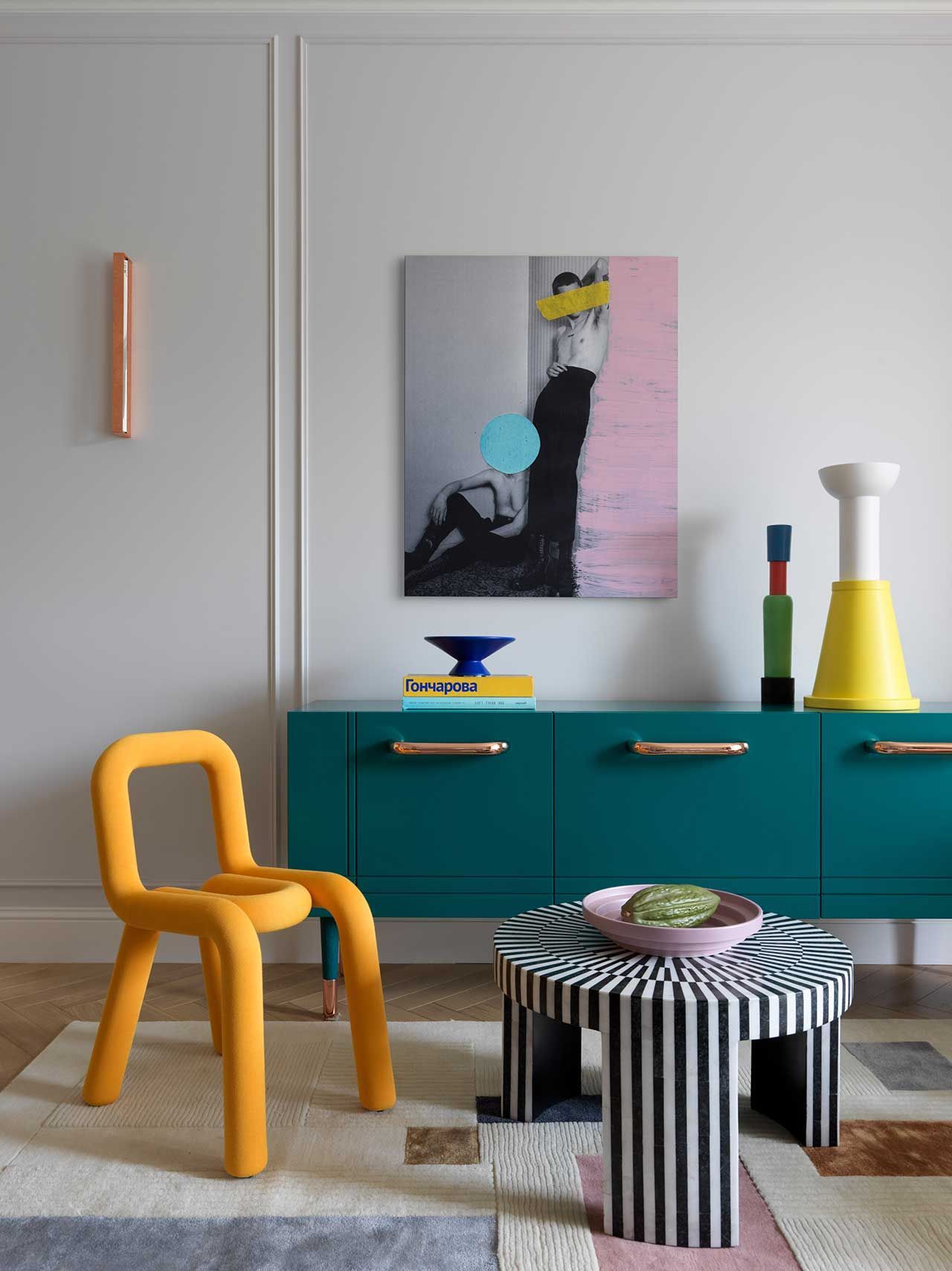 Brightly Colored Apartment Vibrant and Cheerful Apartment Design with Colorful Decor