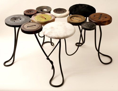 Button Table design Innovative Table with Built-in Buttons for Easy Access and Functionality