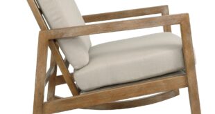 Casual Scandinavian Rocking Chair