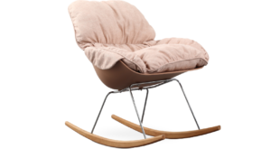 Casual Scandinavian Rocking Chair