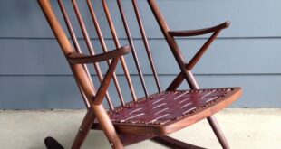 Casual Scandinavian Rocking Chair