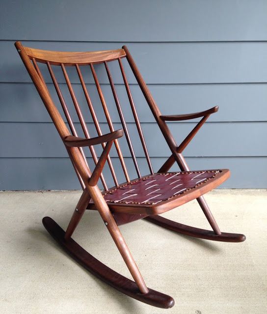 Casual Scandinavian Rocking Chair Stylish and Comfortable Rocking Chair with Scandinavian Flair