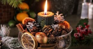 Christmas Candles And Decorations