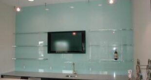 Colored Glass Wall Units