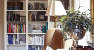 Comfy Chair Built Bookshelves