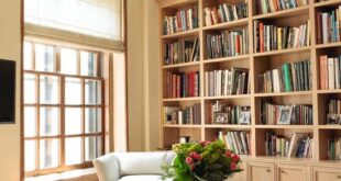 Comfy Chair Built Bookshelves