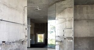 Concrete Villa Industrial Interior