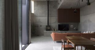 Concrete Villa Industrial Interior