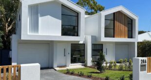 Contemporary White Duplex