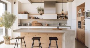 Contemporary Wooden Kitchen