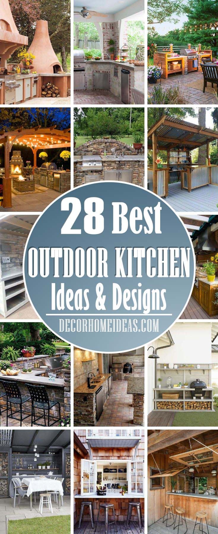 Cool Outdoor Kitchen Designs Stylish Outdoor Cooking Spaces for Entertaining and Relaxing