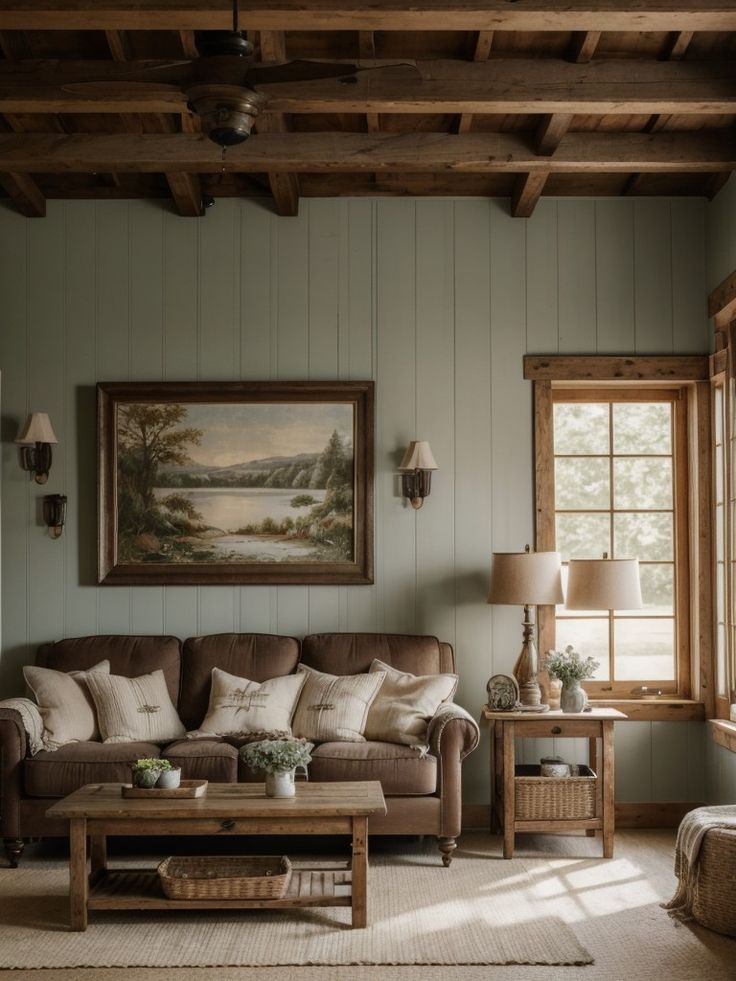 Cottage In Fresh Rustic Style “Charming Rustic Retreat with Fresh Design Inspiration”