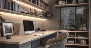 Homey Office Design