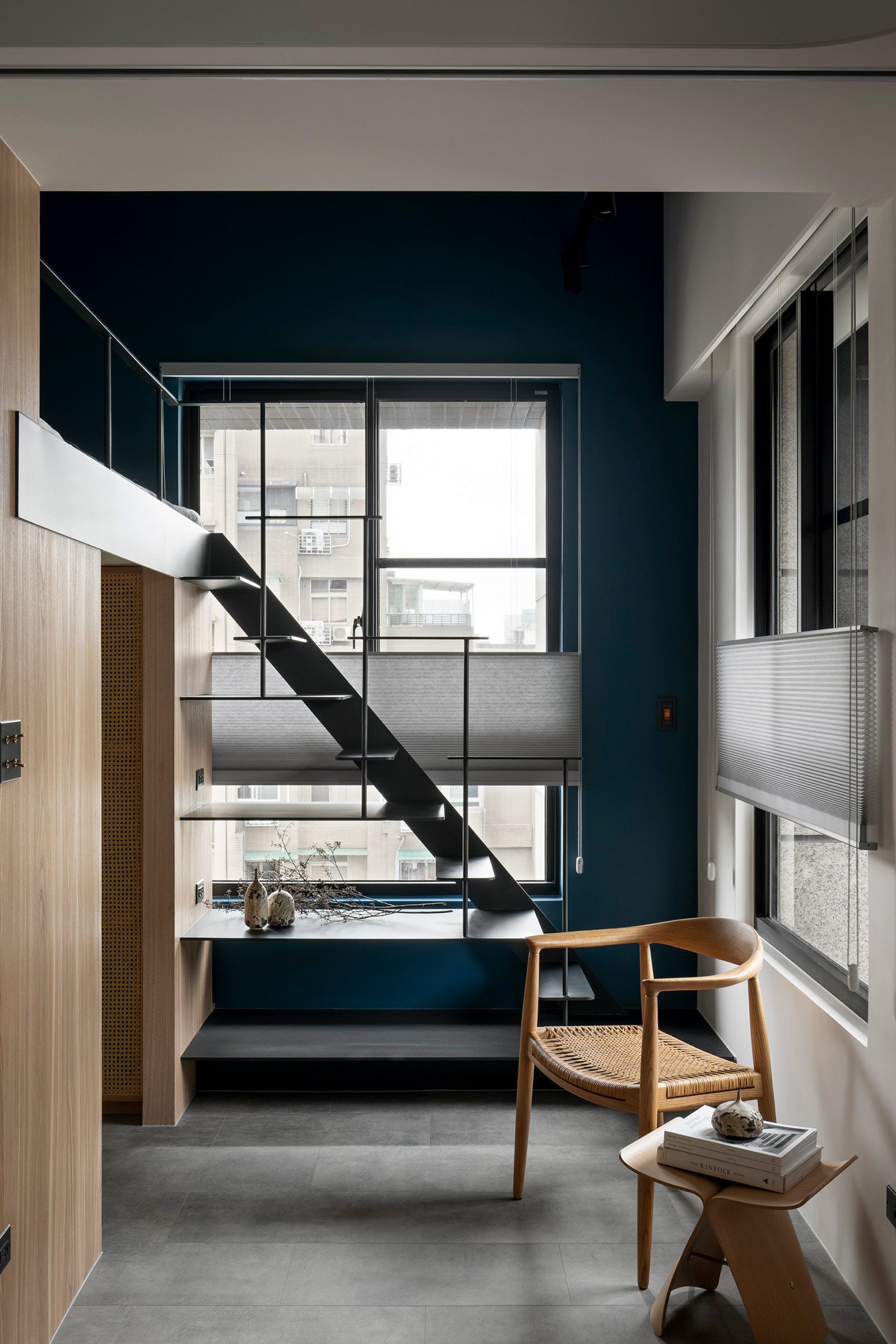 Eclectic Apartment Blue Interior Unique Blue Decor in an Apartment