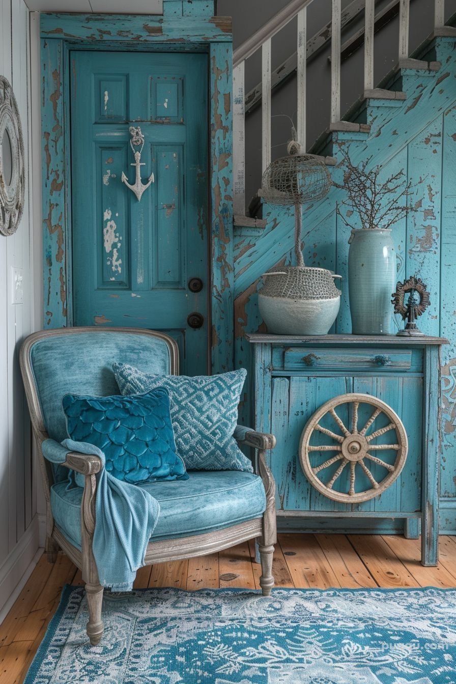 Eclectic Home Turquoise Unconventional Turquoise Home Decor Ideas