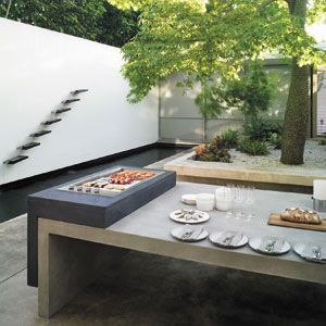 Electrolux Modern Outdoor Kitchen Create an Impressive Outdoor Cooking Space with Stylish Appliances