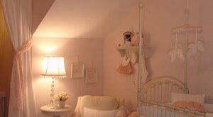 Elegant Pale Pink Nursery Design