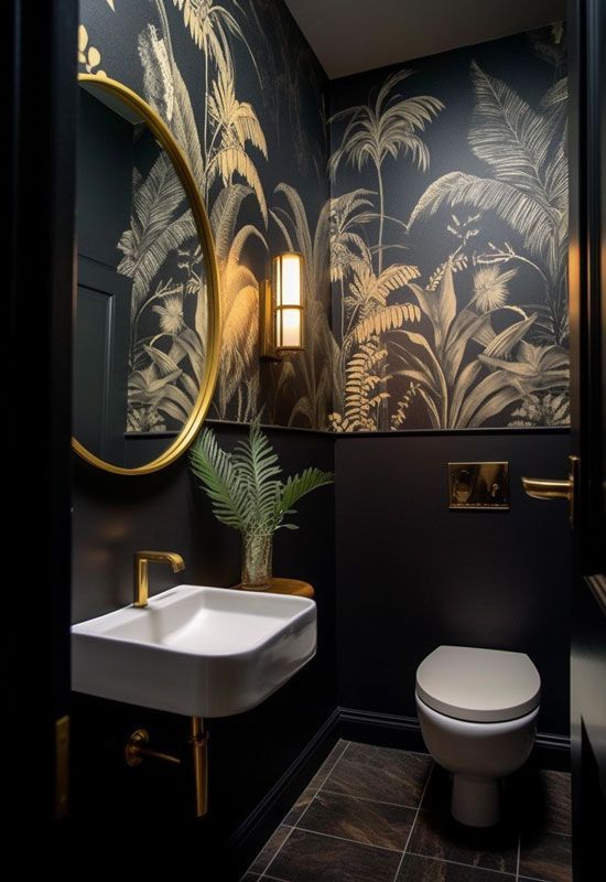 Elegant Powder Room Design Classic and Luxurious Powder Room Decor