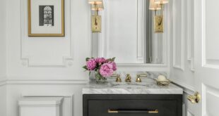 Elegant Powder Room Design