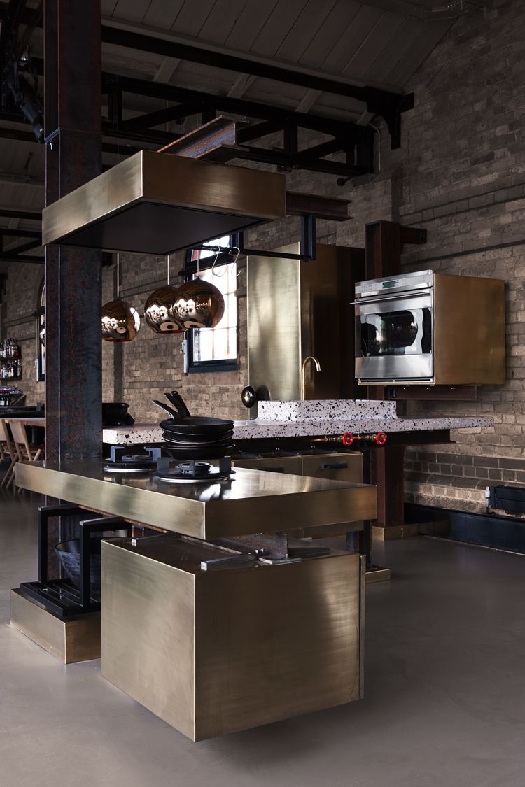 Enter the Dark Metal Kitchen: A Look at the Awesome Design