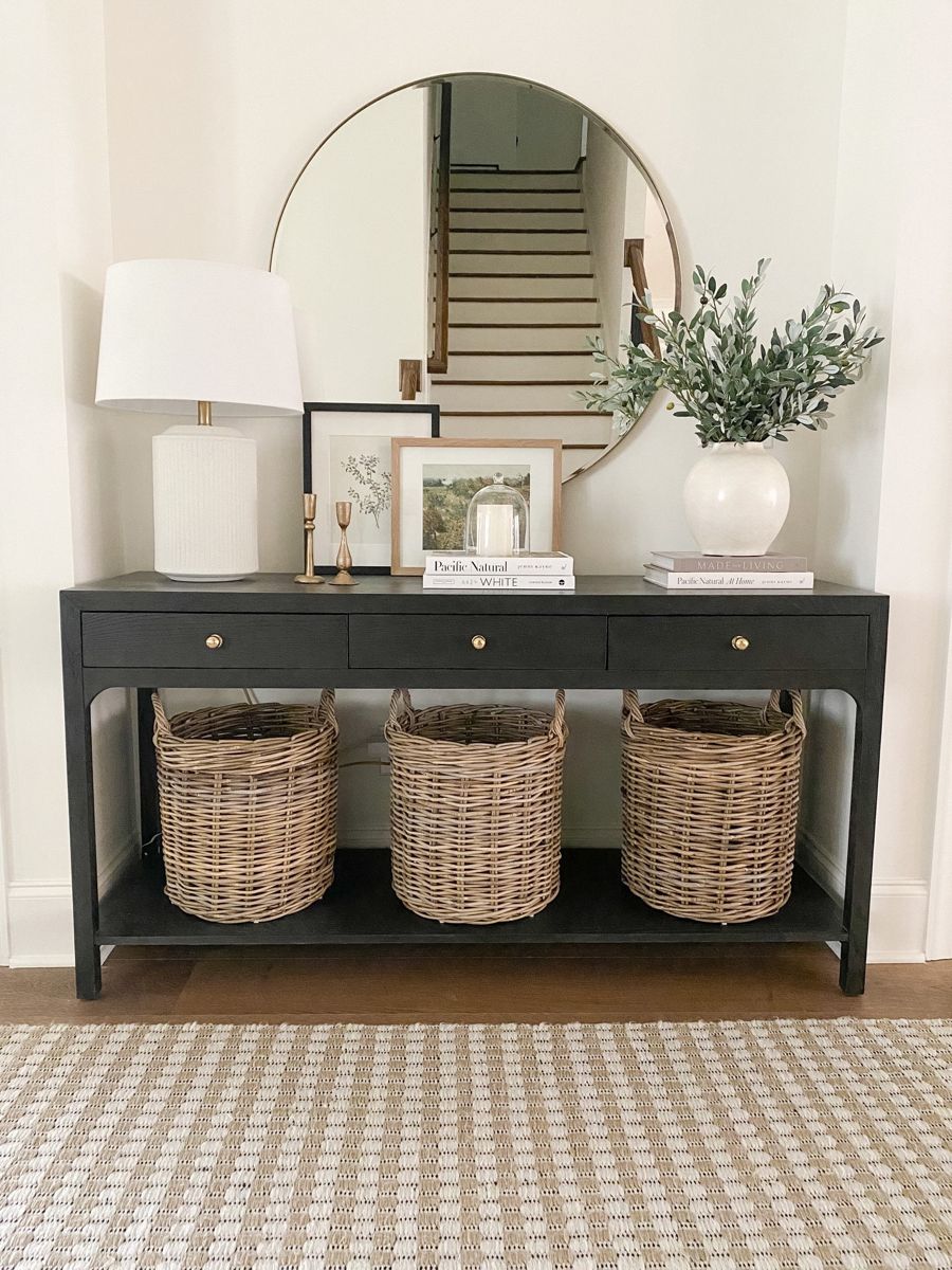 Entryway Console Tables Stylish Solutions for Your Foyer Space