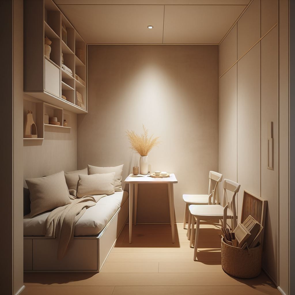 Expand A Small Room Maximizing Space in a Compact Room with Clever Design Tricks