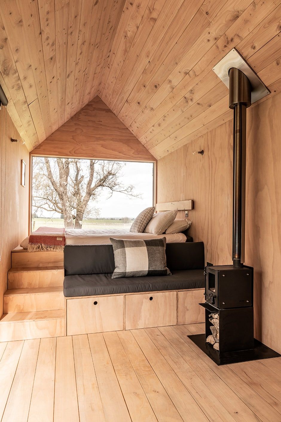 Exploring the Charm of a Tiny Off Grid Cabin