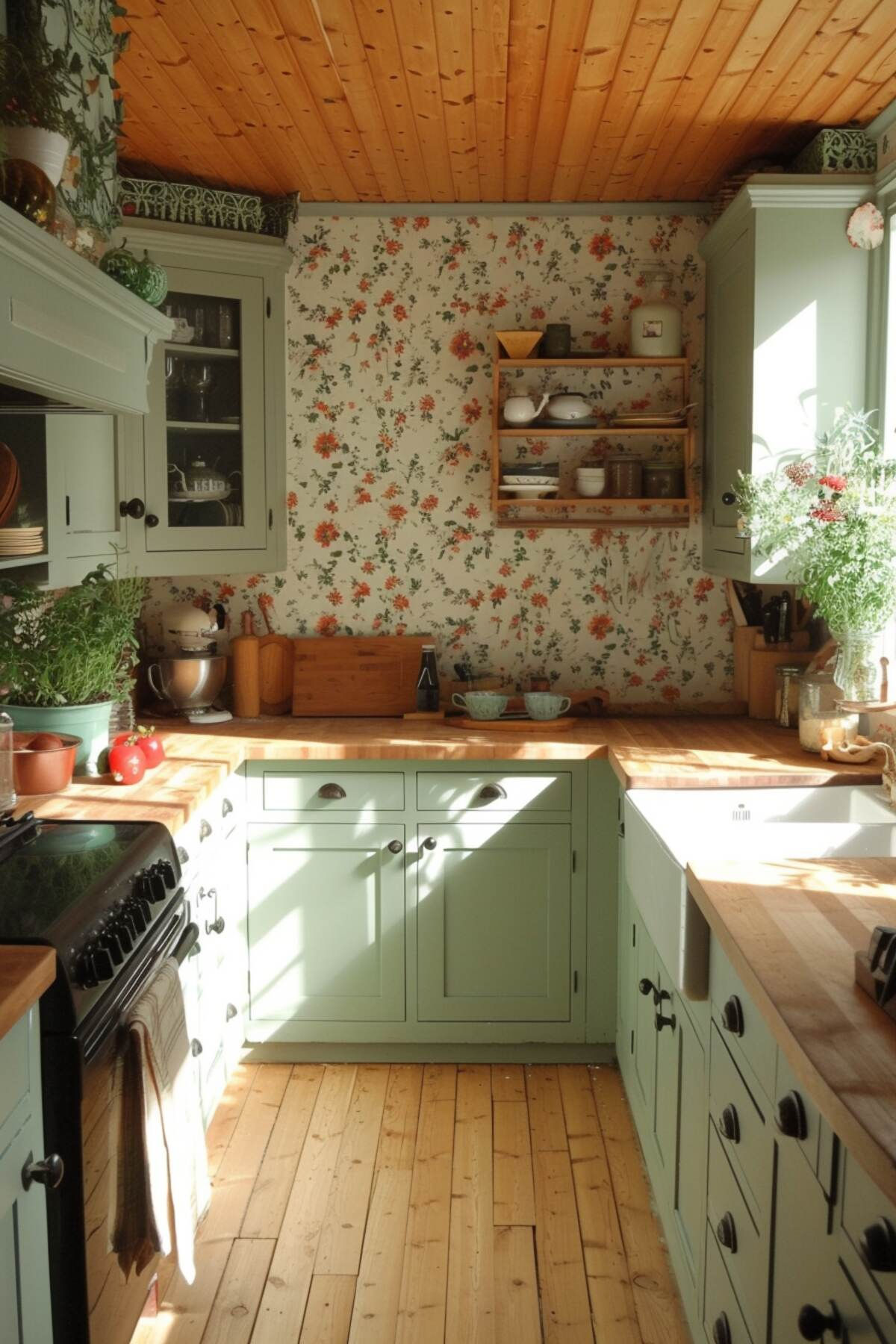 Farmhouse Kitchen Rustic Charm and Cozy Vibes in the Heart of the Home