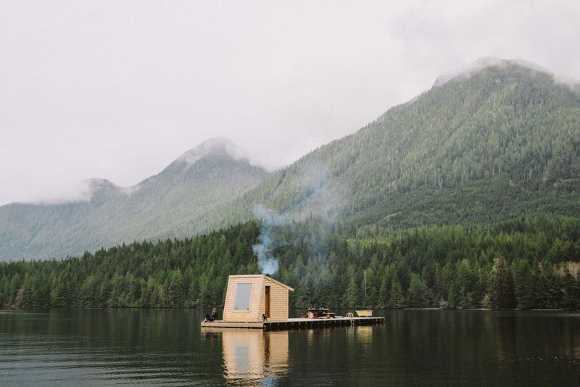 Floating Cedar House Innovative and Eco-Friendly Wood Dwelling on Water’s Surface