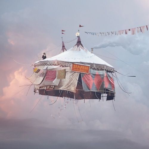 Flying House Magical Home Soars Through the Sky