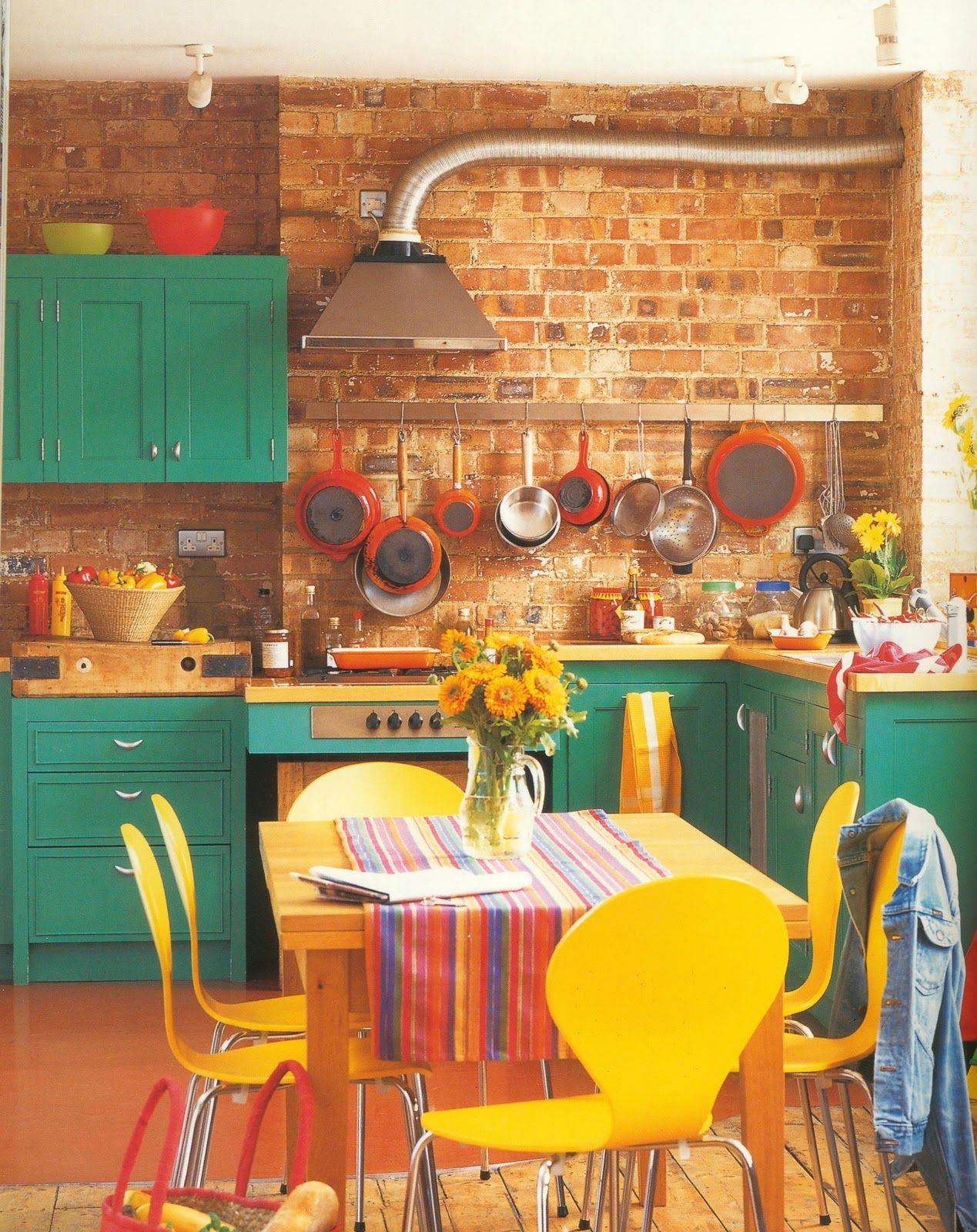 Fun And Colorful Kitchens Bright and Playful Kitchen Designs for a Cheerful Home Decor