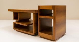 Futuristic Cabinet Of Walnut