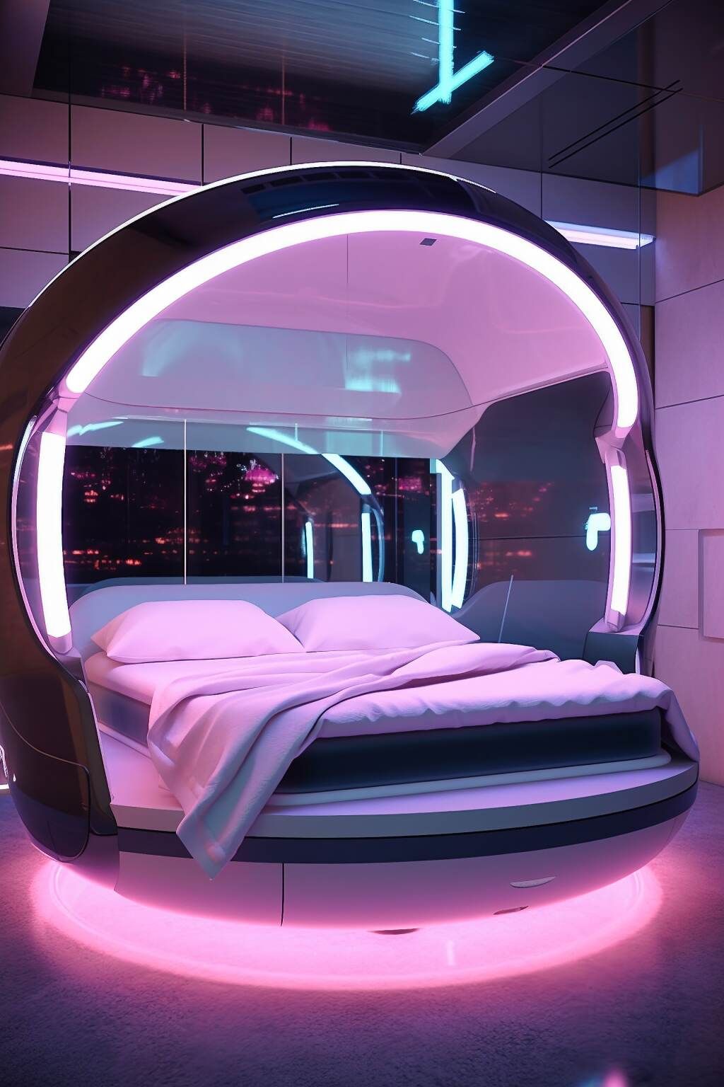 Futuristic Day Bed Revolutionary Design for Relaxation and Sleep Experience in the Future