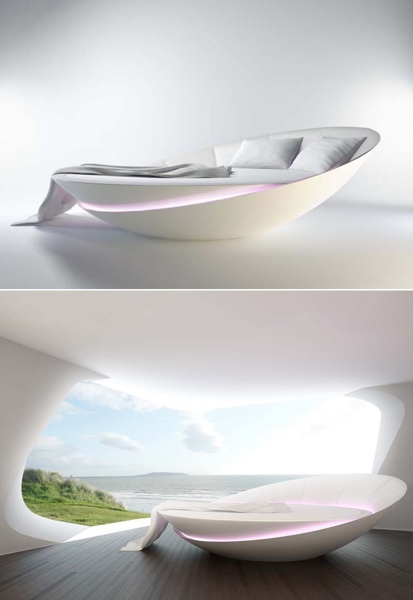 Futuristic Day Bed The Ultimate Relaxation Lounge for Modern Living Spaces